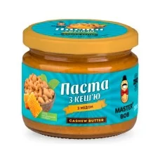 MASTER BOB ПАСТА З КЕШ'Ю З МЕДОМ 200ГР